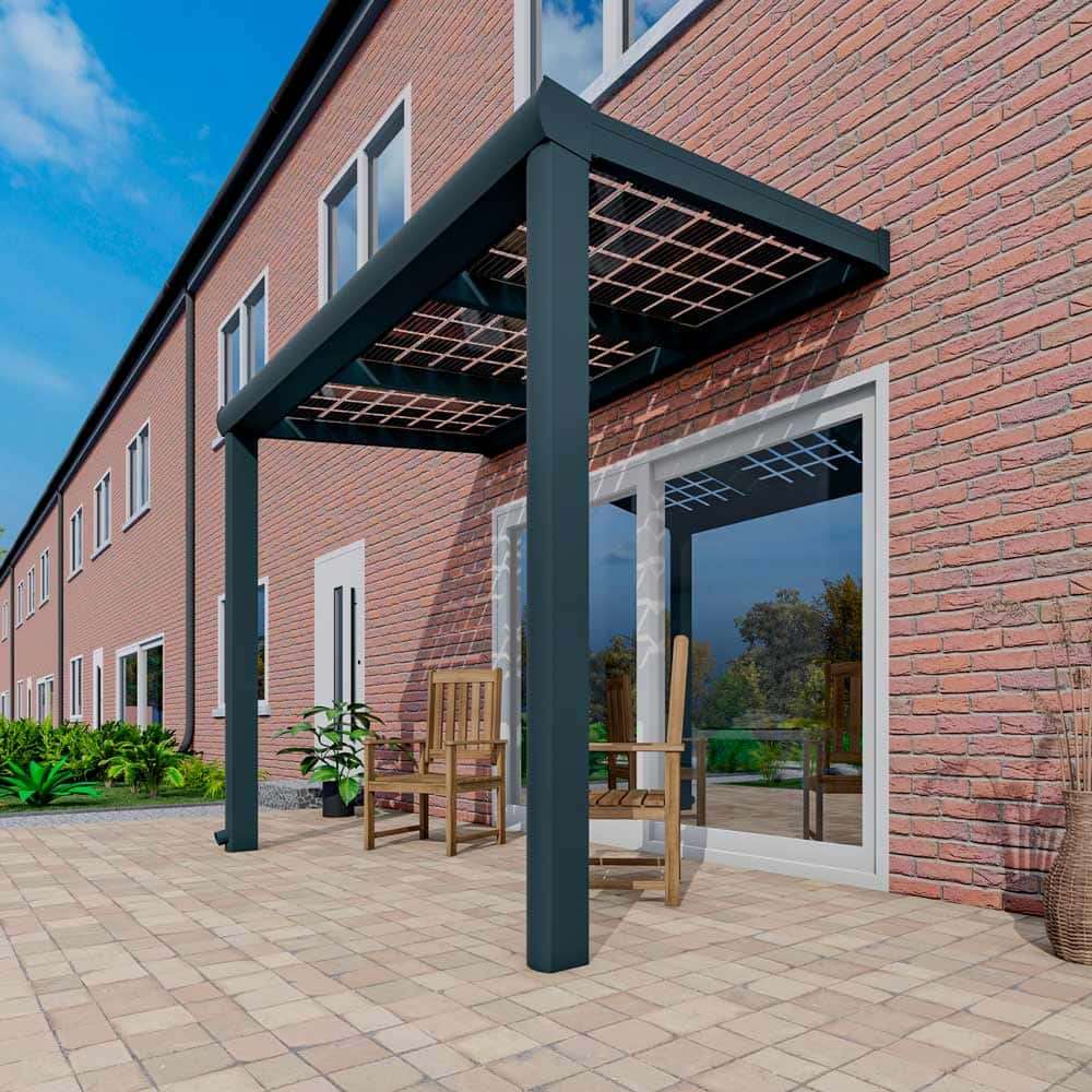 Solardach Anlage Photovoltaik Terrassenüberdachung UGAlu Solar