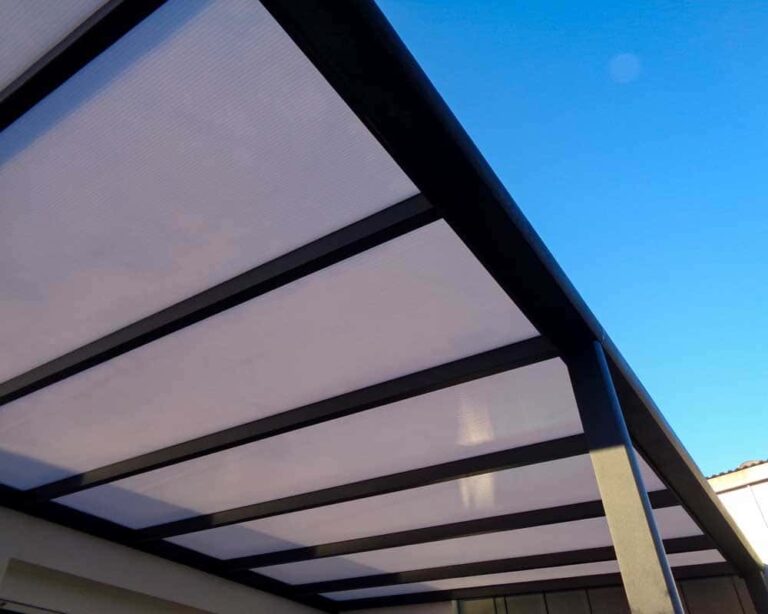 Sonnenschutz Terrassenüberdachung Anthrazit 16mm